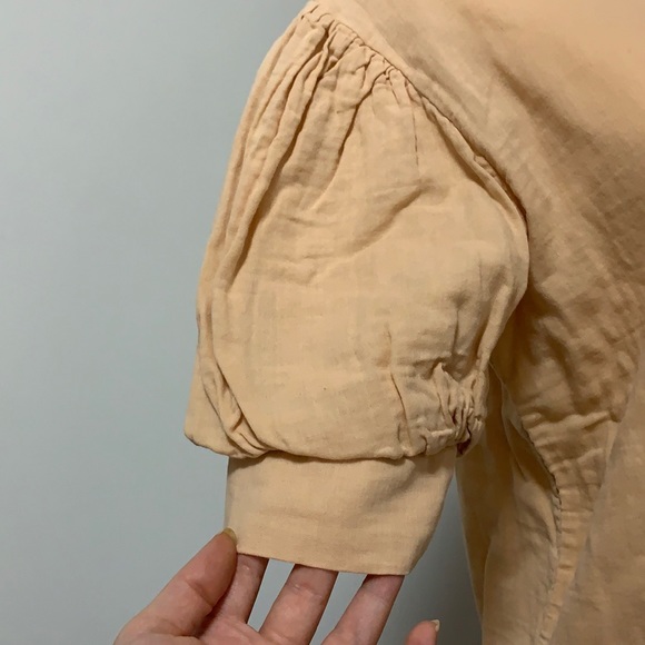 Poudre Organic Cotton Muslin Pear Blouse - Picture 3 of 9